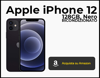 Apple iPhone 12, 128GB, Nero - Ricondizionato